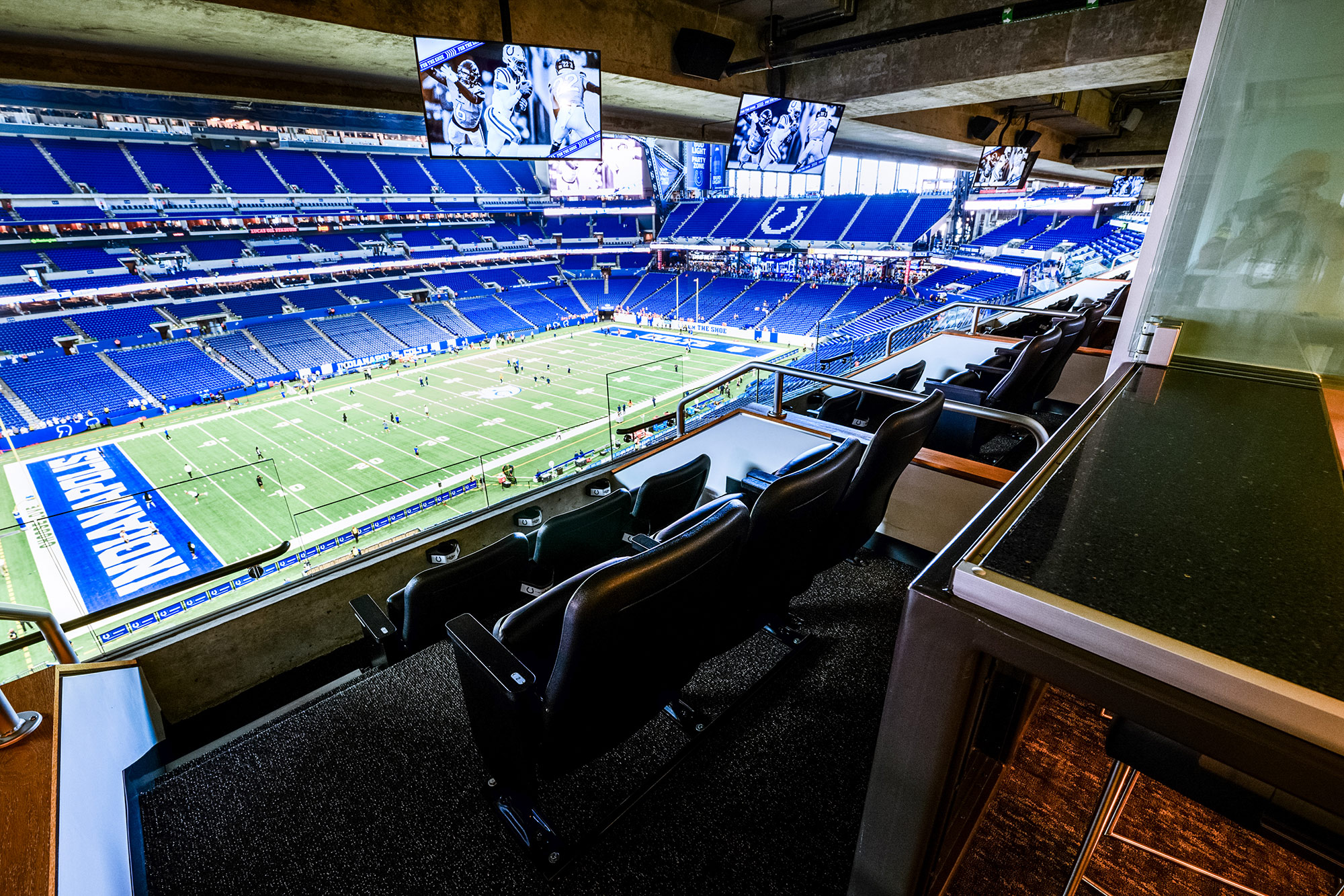 Mini Suite Seating.